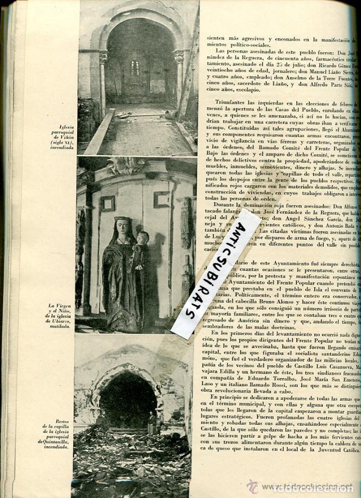 Collezionismo di Riviste e Giornali: GUERRA CIVIL MOZCUERRA VI&Ntilde;ON UBIARCO QUINTANILLA PRABES LUEY SANTILLANA DEL MAR  SOLER MERCADAL