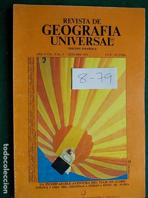 Sammeln von Zeitschriften und Zeitungen: Geograf&iacute;a universal revista n&ordm; Agosto de 1979 79
