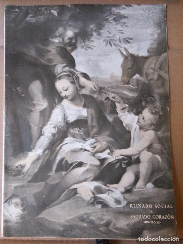 Sammeln von Zeitschriften und Zeitungen: REVISTA ANTIGUA RELIGIOSA A&Ntilde;OS 50 - REINADO SOCIAL DEL CORAZON DE JESUS - N 325