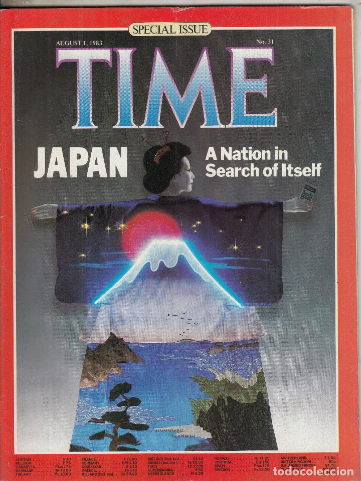 Collection Magazines and Newspapers: REVISTA TIME 1 AGOSTO A&Ntilde;O 1983. JAP&Oacute;N A NACIONO EN BUSCA DE SI MISMO.