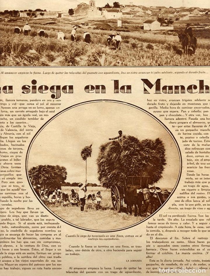 Sammeln von Zeitschriften und Zeitungen: LA MANCHA 1929 LA SIEGA 2 HOJAS REVISTA