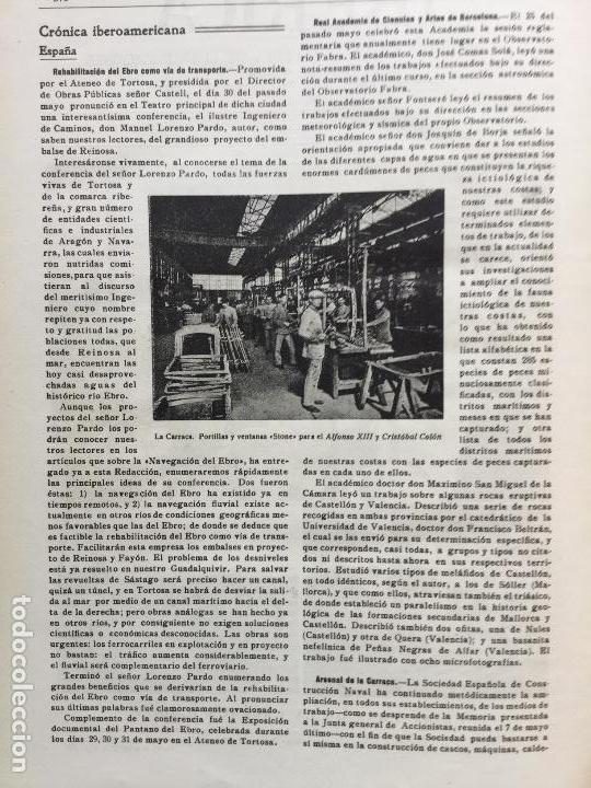 Collectionnisme de Revues et Journaux: EL ARSENAL DE LA CARRACA C&Aacute;DIZ REVISTA A&Ntilde;O 1920