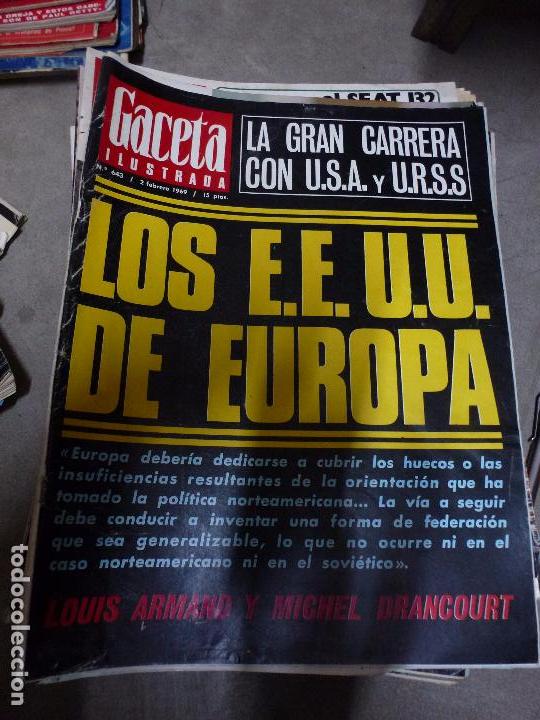 Coleccionismo de Revistas y Peri&oacute;dicos: 22 n&uacute;meros de la revista Gaceta Ilustrada