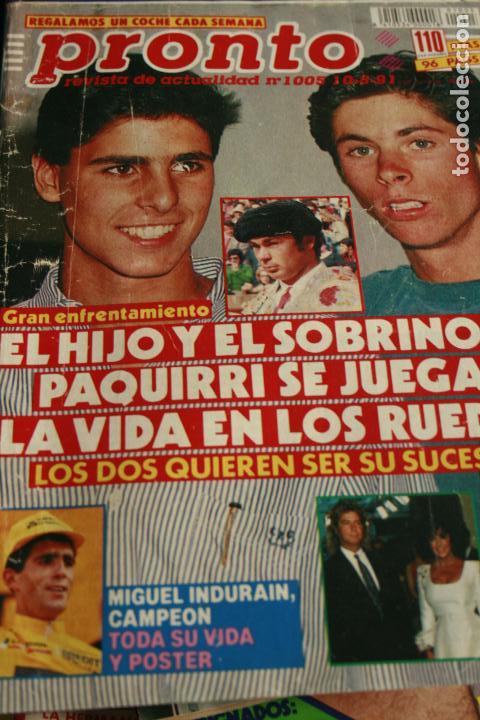 Coleccionismo de Revistas y Peri&oacute;dicos: MARTA SANCHEZ UN DOS TRES PAQUIIRRI ISABEL PANTOJA  1991