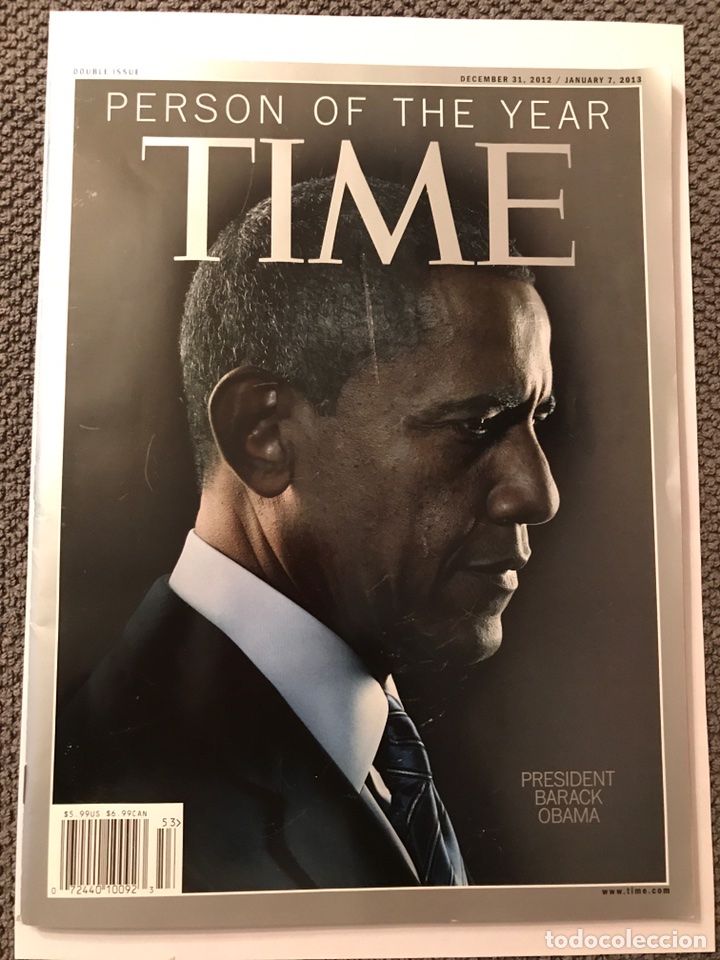 Colecionismo de Revistas e Jornais: T I M E (Revista) Person Of The Year &rdquo;President Barack Obama&rdquo;