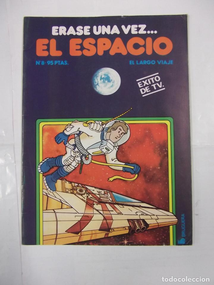 Colecionismo de Revistas e Jornais: ERA SE UNA VEZ EL ESPACIO. FASCICULO N&ordm; 8. EL LARGO VIAJE. TDKR42