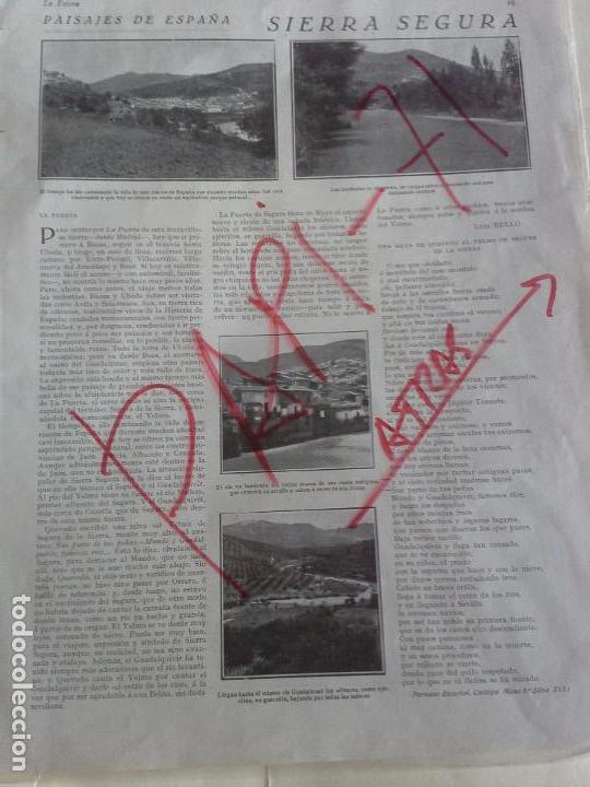 Coleccionismo de Revistas y Peri&oacute;dicos: SIERRA SEGURA. JAEN. AUTOR LUIS BELLO TROMPETA. 1927