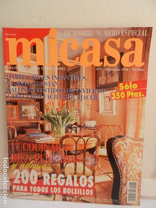 Coleccionismo de revistas y peri&oacute;dicos: REVISTA MI CASA DICIEMBRE N&Uacute;MERO ESPECIAL N&ordm; 2 DICIEMBRE 1994.