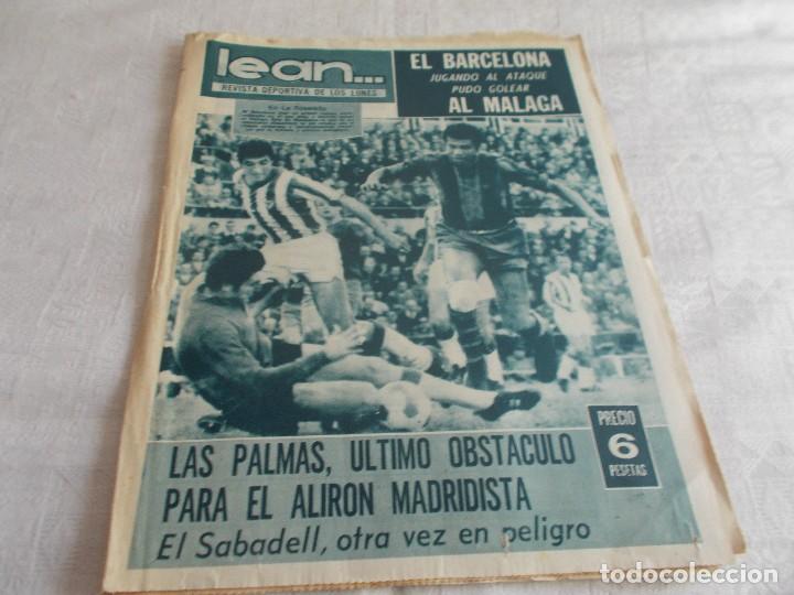 Collezionismo di Riviste e Giornali: LEAN...Revista deportiva de los lunes 15 Abril 1968