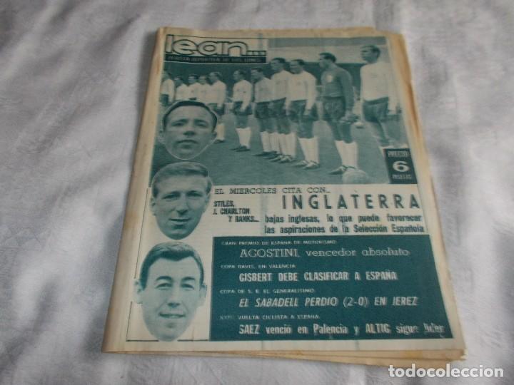 Collezionismo di Riviste e Giornali: LEAN...  Revista deportiva de los Lunes 6 mayo 1968