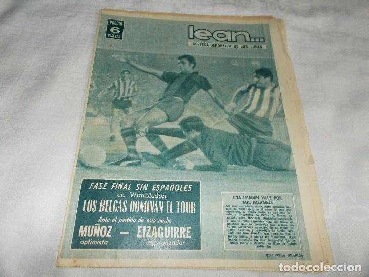Collezionismo di Riviste e Giornali: LEAN...  Revista deportiva de los Lunes 1 de Juio1968