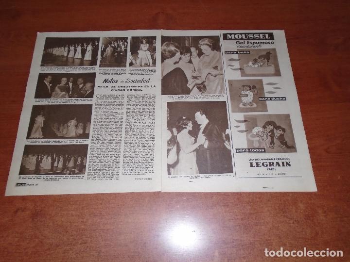 Coleccionismo de Revistas y Peri&oacute;dicos: RETAL 1963 GALA DE LA SEDA, BARCELONA, DEBUTANTES. DUQ. DE ALBA. CHARLES BOYER- MARLENE DIETRICH...