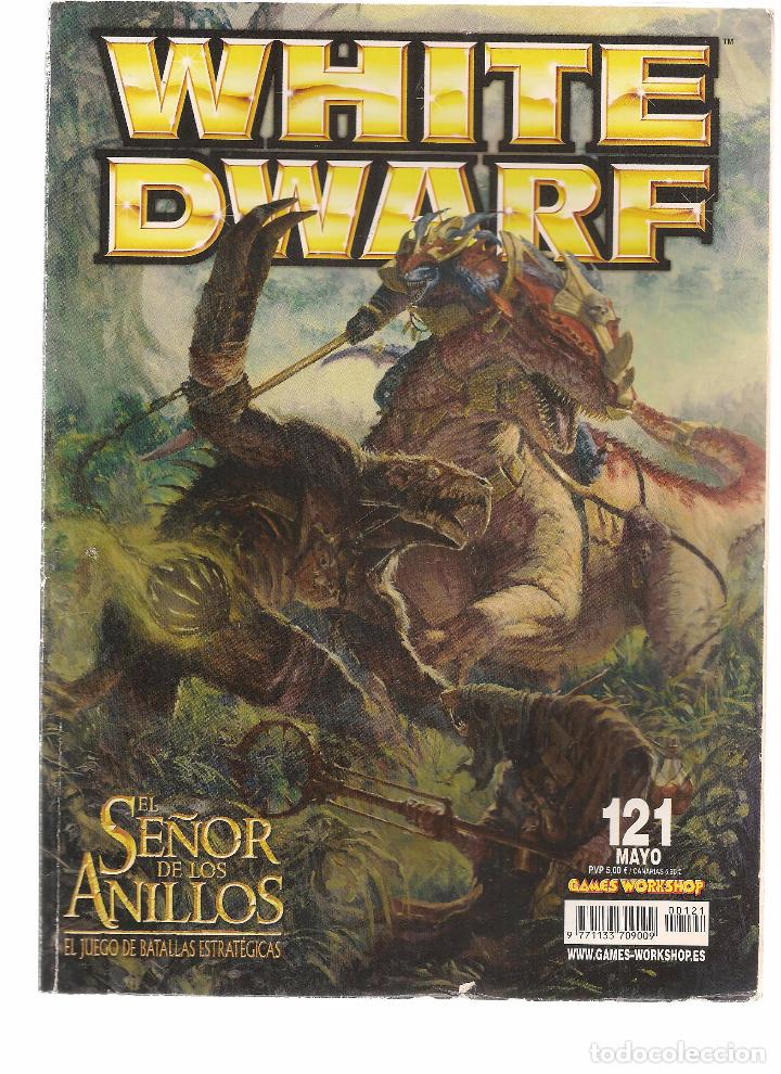 Coleccionismo de revistas y peri&oacute;dicos: WHITE DWARF.N&ordm; 121. EL SE&Ntilde;OR DE LOS ANILLOS.EL JUEGO DE BATALLAS ESTRAT&Eacute;GICAS. GAMES WORKSHOP.(B/59)