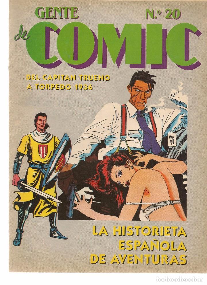Coleccionismo de Revistas y Peri&oacute;dicos: GENTE DE COMIC. FASC&Iacute;CULO N&ordm; 20. DEL CAPIT&Aacute;N TRUENO A TORPEDO 1936.  (B/59)