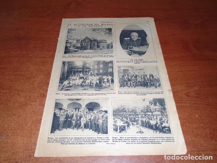 Colecionismo de Revistas e Jornais: RETAL PRENSA 1931 BURGOS, MEDINA DE POMAR Y BILBAO