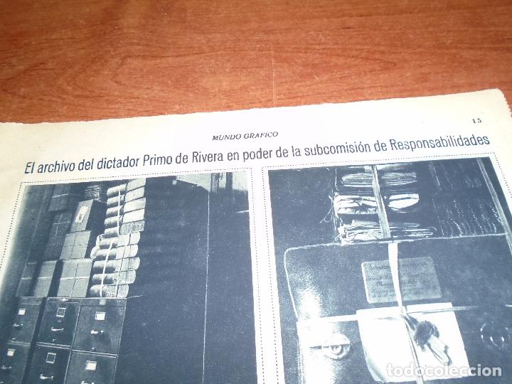 Colecionismo de Revistas e Jornais: RETAL PRENSA 1931 ARCHIVO DICTADOR PRIMO DE RIVERA EN PODER DE LA SUBCOMISI&Oacute;N DE RESPONSBILIDADES