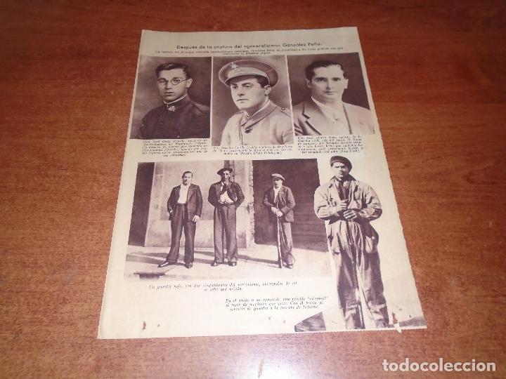 Coleccionismo de Revistas y Peri&oacute;dicos: RETAL PRENSA 1934 DESPU&Eacute;S DE LA CAPTURA DEL GENERAL&Iacute;SIMO GONZ&Aacute;LEZ PE&Ntilde;A (REVOLUCI&Oacute;N DE ASTURIAS)