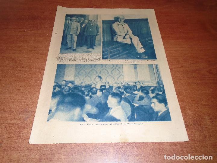 Colecionismo de Revistas e Jornais: RETAL PRENSA 1933 FOTOGRAF&Iacute;AS DEL TENIENTE CORONEL ESTEBAN INFANTES, AYUDANTE DEL GENERAL SANJURJO