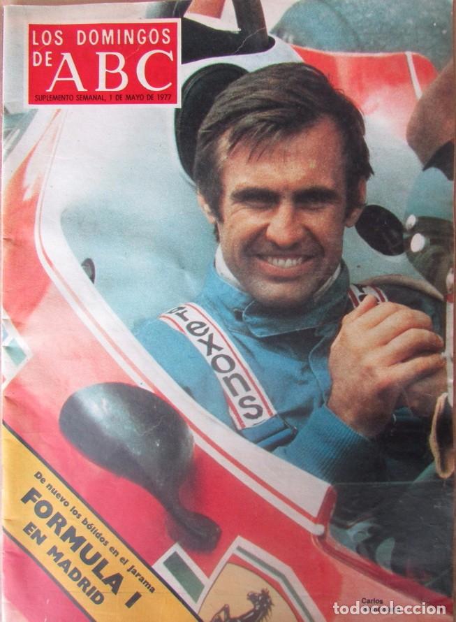Coleccionismo de Revistas y Peri&oacute;dicos: LOS DOMINGOS DEL ABC 1 MAYO 1977 CARLOS REUTEMANN, VIENA, VICTORIA EUGENIA, ZOLTAN KODALY