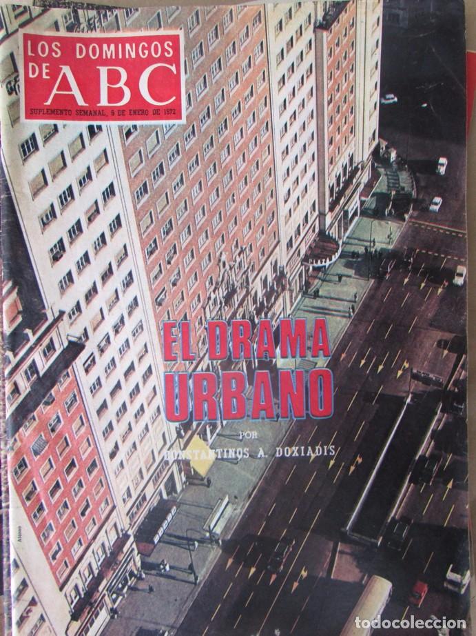 Coleccionismo de Revistas y Peri&oacute;dicos: LOS DOMINGOS DEL ABC 9 ENERO 1972 PABLO CASALS, LAS RATAS, EMMA COHEN, FELIX REVELLO, JUAN DE AVALOS
