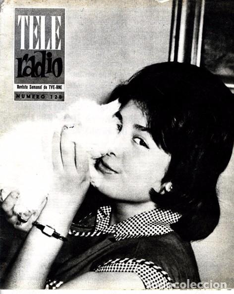 Sammeln von Zeitschriften und Zeitungen: Teleradio. Revista Tele Radio n. 128. 06/06/1960. Nini, rotulista de TVE.