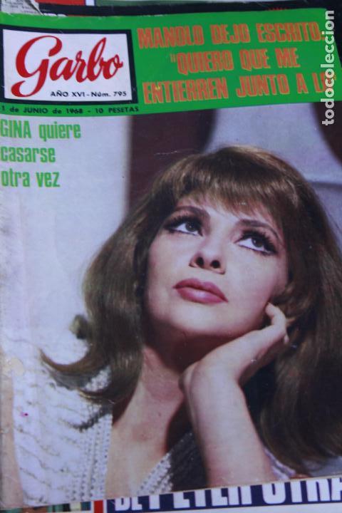 Coleccionismo de revistas y peri&oacute;dicos: PAQUITA RICO  MIGUELIN  LOS GRAVOS   1968