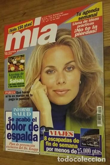 Coleccionismo de Revistas y Peri&oacute;dicos: Revista M&iacute;a n&ordm;578 a&ntilde;o 1997.