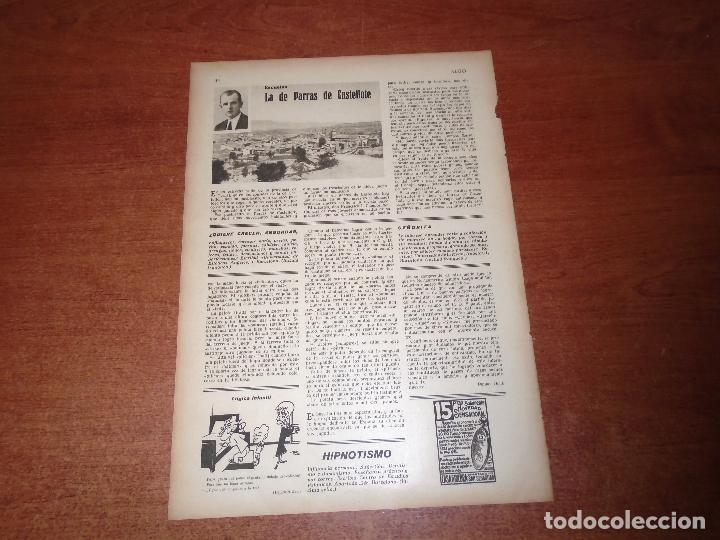 Collectionnisme de Revues et Journaux: ART&Iacute;CULO PRENSA 1933: LA ESCUELA DE PARRAS DE CASTELLOTE Y SU PROFESOR. TERUEL.