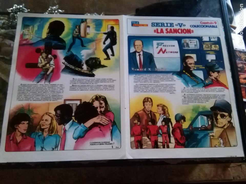 Collection Magazines and Newspapers: coleccionable a&ntilde;os 80 serie v comic - los visitantes - teleindiscreta tele indiscreta capitulo 9