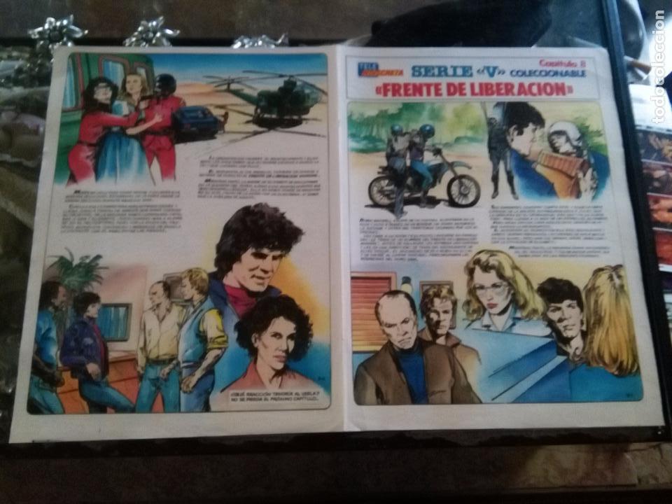 Collectionnisme de Revues et Journaux: coleccionable a&ntilde;os 80 serie v comic - los visitantes - teleindiscreta tele indiscreta capitulo 8