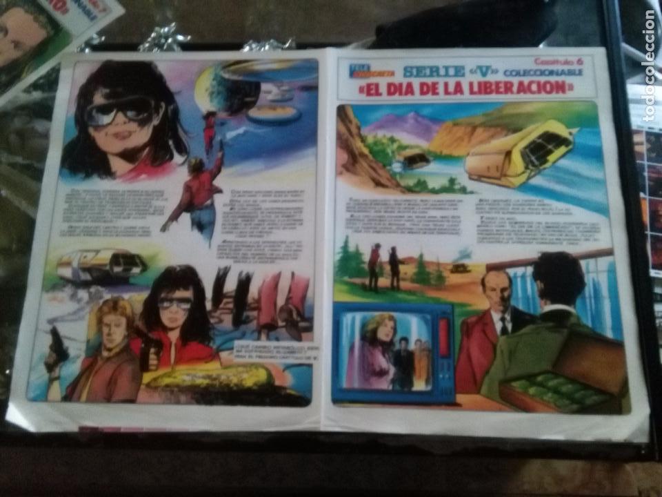 Collectionnisme de Revues et Journaux: coleccionable a&ntilde;os 80 serie v comic - los visitantes - teleindiscreta tele indiscreta capitulo 6