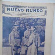 Coleccionismo de Revistas y Periódicos: NUEVO MUNDO REVISTA Nº 1128 20 AGOSTO DE 1918.. Lote 98927371