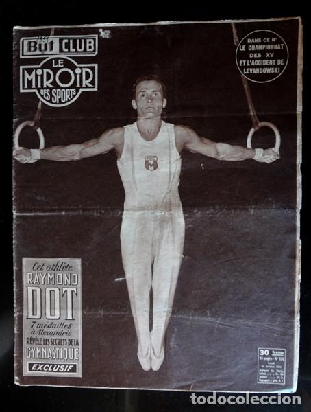Coleccionismo de revistas y peri&oacute;dicos: Revista Le miroir des sports