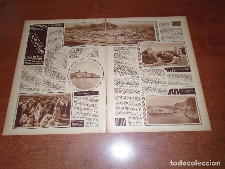 Coleccionismo de Revistas y Peri&oacute;dicos: ART&Iacute;CULO PRENSA 1934: MARRUECOS ESPA&Ntilde;OL, VILLA Y PE&Ntilde;&Oacute;N DE ALHUCEMAS, PE&Ntilde;&Oacute;N DE V&Eacute;LEZ DE LA GOMERA