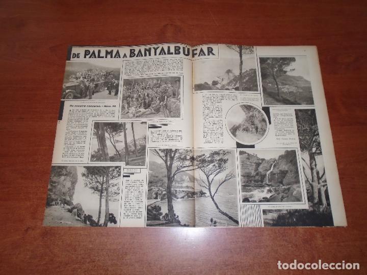 Collectionnisme de Revues et Journaux: RETAL PRENSA 1934: DE PALMA DE MALLORCA A BANYALB&Uacute;FAR - SERPIENTES DE MAR - DILIGENCIAS ESPA&Ntilde;OLAS -