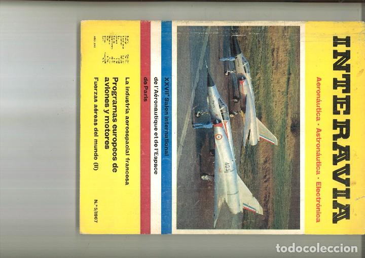 Colecionismo de Revistas e Jornais: INTERAVIA. AERON&Aacute;UTICA-ASTRON&Aacute;UTICA-ELECTR&Oacute;NICA. N&ordm; 5/1967