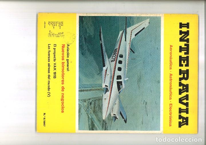 Coleccionismo de Revistas y Peri&oacute;dicos: INTERAVIA. AERON&Aacute;UTICA-ASTRON&Aacute;UTICA-ELECTR&Oacute;NICA. N&ordm; 9/1967