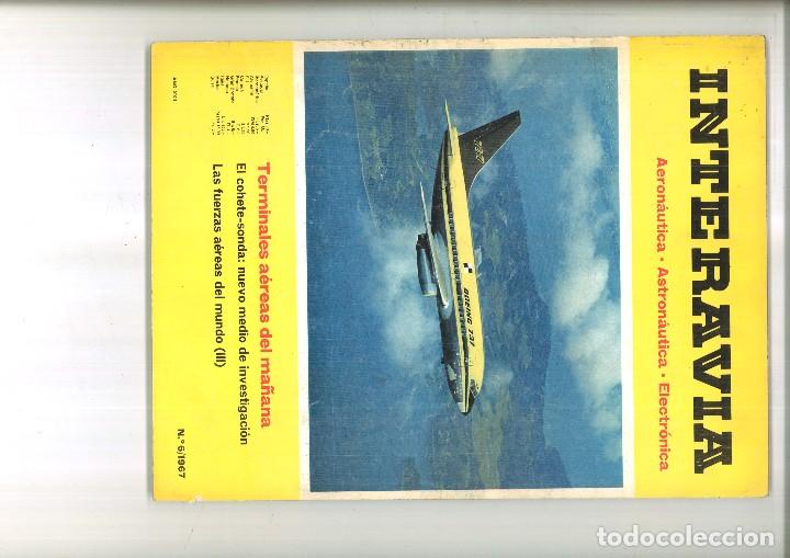 Colecionismo de Revistas e Jornais: INTERAVIA. AERON&Aacute;UTICA-ASTRON&Aacute;UTICA-ELECTR&Oacute;NICA. N&ordm; 6/1967