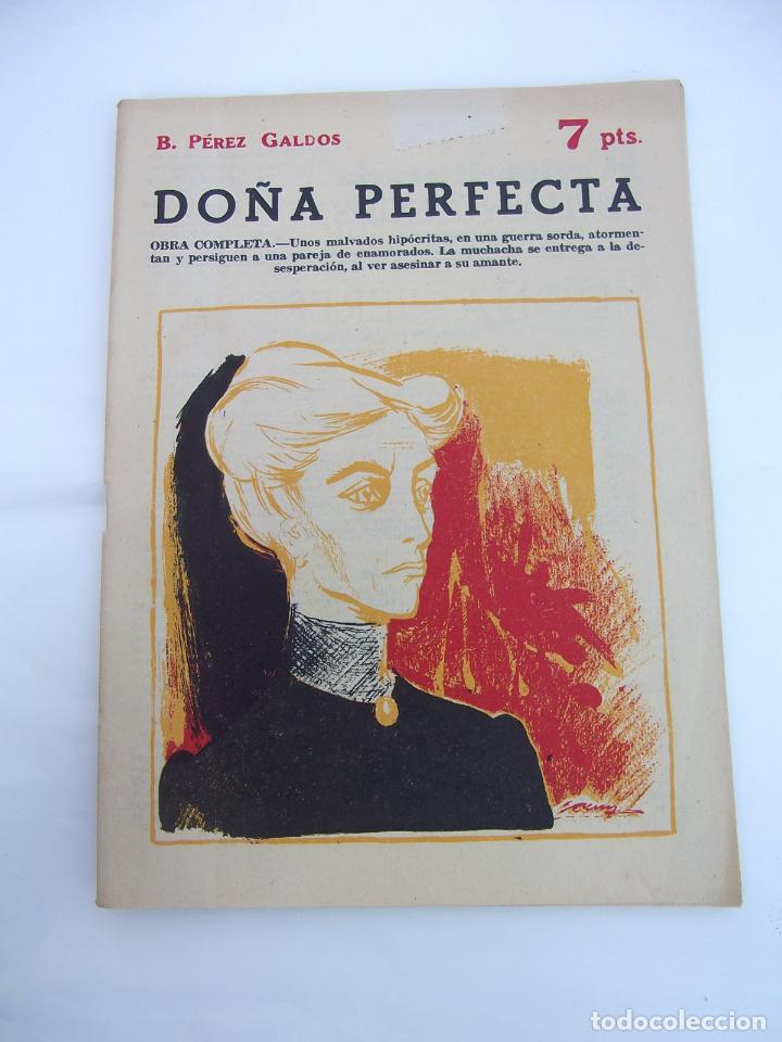 Coleccionismo de revistas y peri&oacute;dicos: NOVELAS Y CUENTOS. N&ordm; 1757. DO&Ntilde;A PERFECTA. BENITO PEREZ GALDOS. 1965. TDKR50