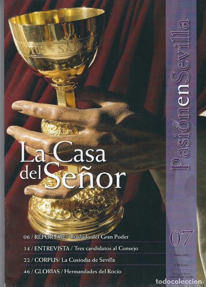 Coleccionismo de Revistas y Peri&oacute;dicos: SEMANA SANTA SEVILLA. SUPLEMENTO ABC PASI&Oacute;N EN SEVILLA N&ordm;7. MAYO 2008