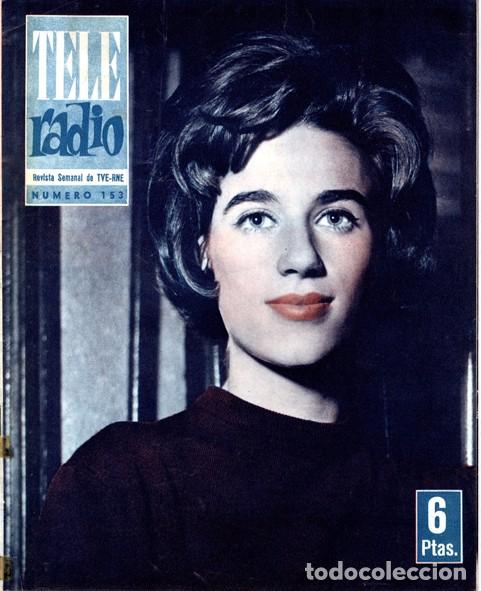 Sammeln von Zeitschriften und Zeitungen: Teleradio. Revista Tele Radio n. 153. 28/11/1960. Natalia Figueroa.