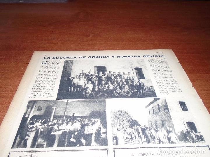 Collectionnisme de Revues et Journaux: RETAL PRENSA 1934: LA ESCUELA DE GRANDA (OVIEDO)