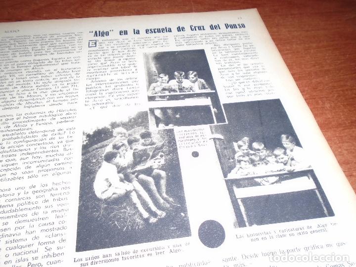 Collectionnisme de Revues et Journaux: RETAL PRENSA 1934: ALGO EN LA ESCUELA DE CRUZ DEL PONSO