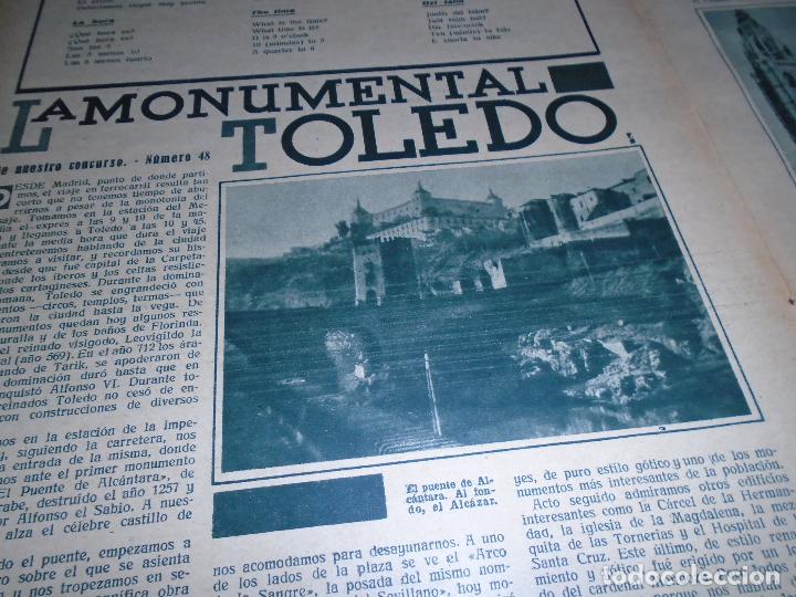 Coleccionismo de Revistas y Peri&oacute;dicos: RETAL PRENSA 1934: MONUMENTAL TOLEDO