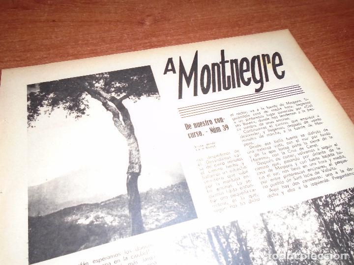Collectionnisme de Revues et Journaux: RETAL PRENSA 1935: SAN MART&Iacute;N  MONTNEGRE, BARCELONA, SANT ISCIE DE VALLALTA, FUENTE DE MASPONS