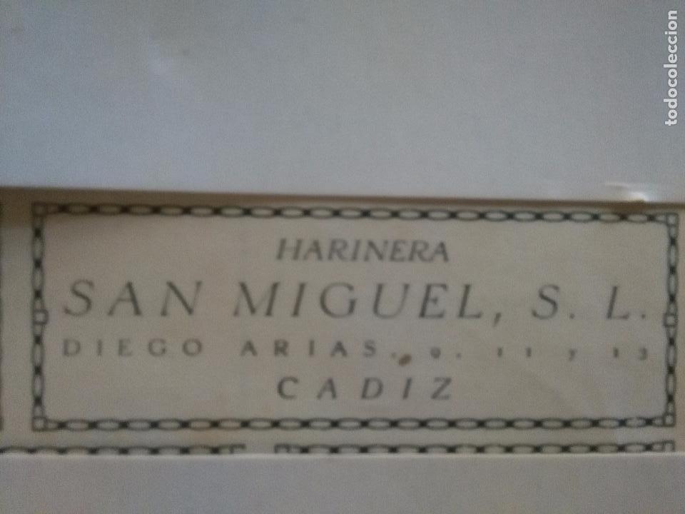 Coleccionismo de Revistas y Peri&oacute;dicos: publicidad anuncio publicitario recorte cadiz - original a&ntilde;os 50 - harinera san miguel