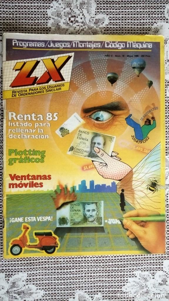 Coleccionismo de Revistas y Peri&oacute;dicos: ZX REVISTA PARA LOS USUARIOS DE ORDENADORES SINCLAIR, N&ordm; 18 - MAYO 1985