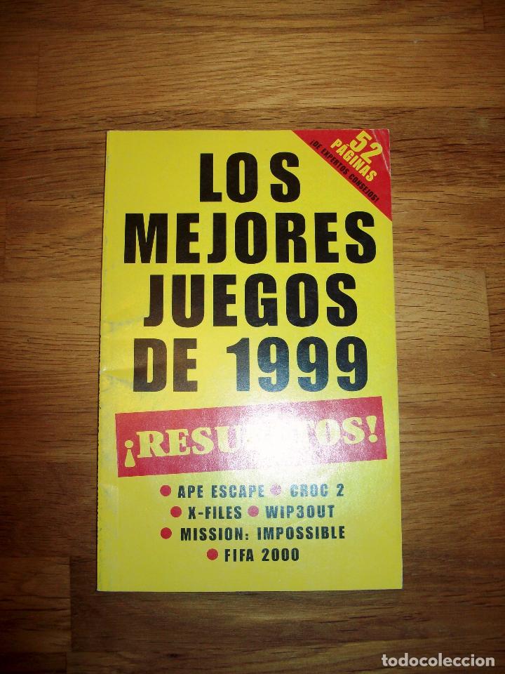 Coleccionismo de revistas y peri&oacute;dicos: LOS MEJORES JUEGOS DE 1999 &iexcl;Resueltos! APE SCAPE; CROC 2; X-FILES; WIP3OUT;... / Playstation Max
