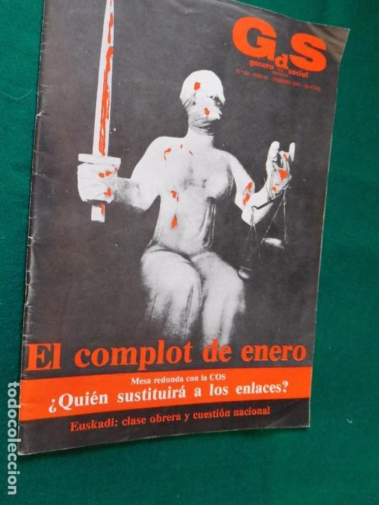 Collection Magazines and Newspapers: GDS Revista sindical de primera hora de la democracia