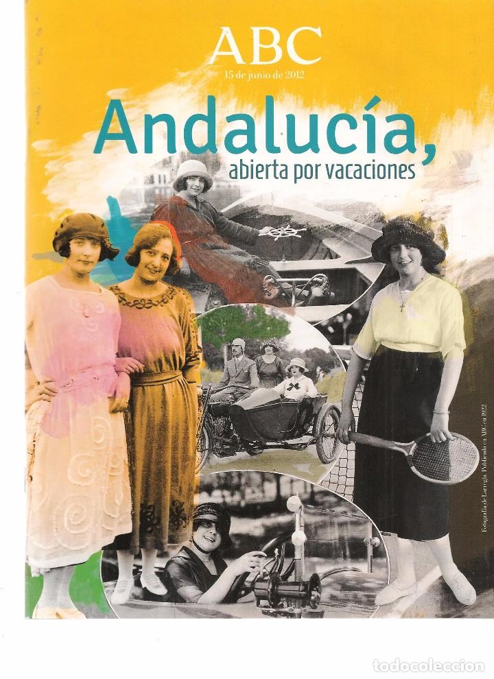 Coleccionismo de revistas y peri&oacute;dicos: ABC. ANDALUC&Iacute;A ABIERTA POR VACACIONES. 50 P&Aacute;GINAS.(B/60)
